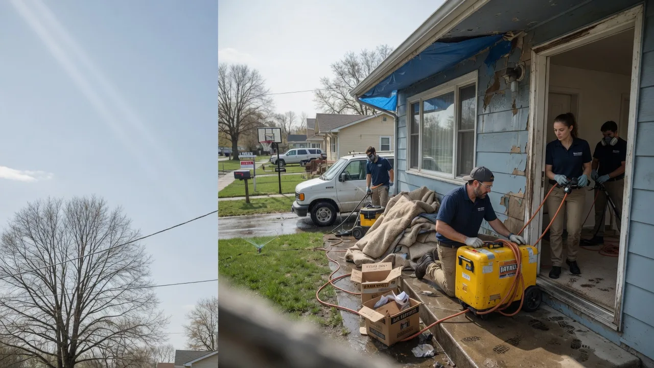 Basement Flood Cleanup in Osceola, MO near me